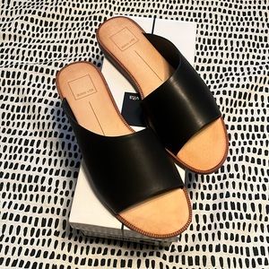 Prita Black Stella Slides